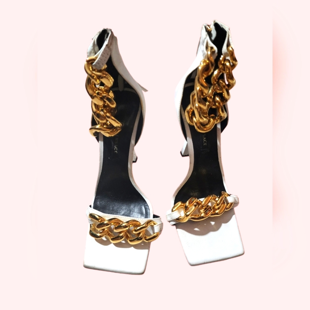 Versace Heels white 38